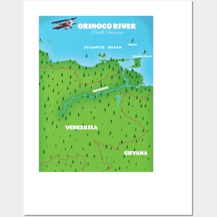 Orinoco River Posters and Art